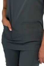 Cargar imagen en el visor de la galería, CONJUNTO EV-22 LUCY DAMA- PANTALÓN RECTO HIGH WAIST EV-145