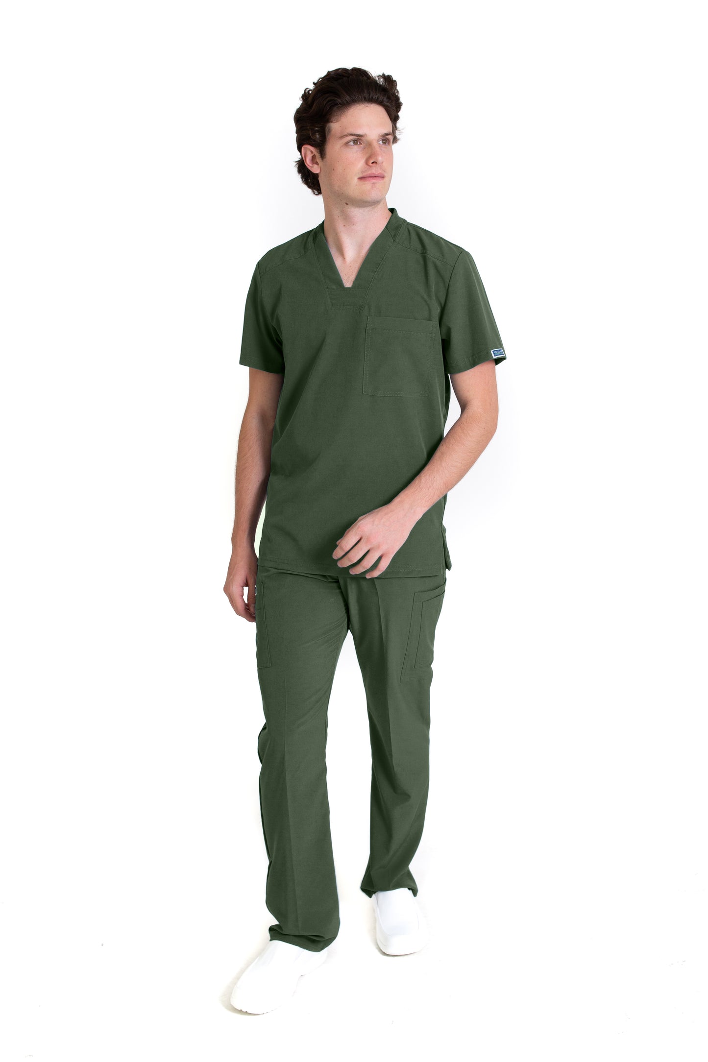 Conjunto SET EA-02 REPELENTE A FLUIDOS-Color OLIVO-HASSAN Uniformes