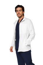 Cargar imagen en el visor de la galería, CHAMARRA FIT JACKET EXTRA GRUESA- DOBLE STRETCH CON CIERRE con REPELENTE A FLUIDOS para Caballero - EA-10