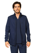 Cargar imagen en el visor de la galería, CHAMARRA FIT JACKET EXTRA GRUESA- DOBLE STRETCH CON CIERRE con REPELENTE A FLUIDOS para Caballero - EA-10