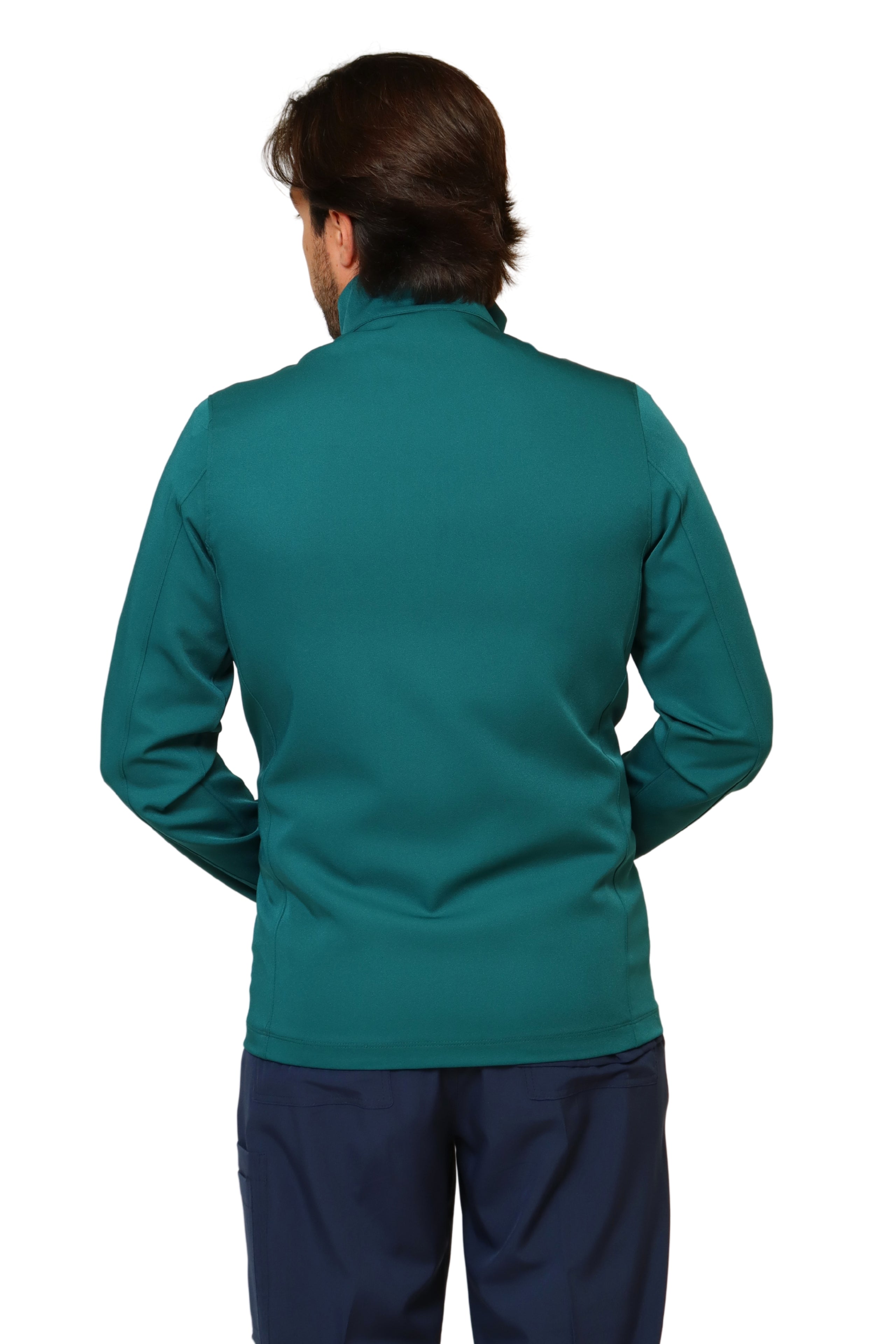 CHAMARRA FIT JACKET EXTRA GRUESA- DOBLE STRETCH CON CIERRE con REPELENTE A FLUIDOS para Caballero - EA-10