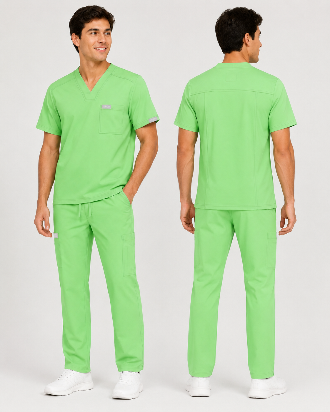 CONJUNTO EGC-02 ETIQUETA GRIS HOMBRE