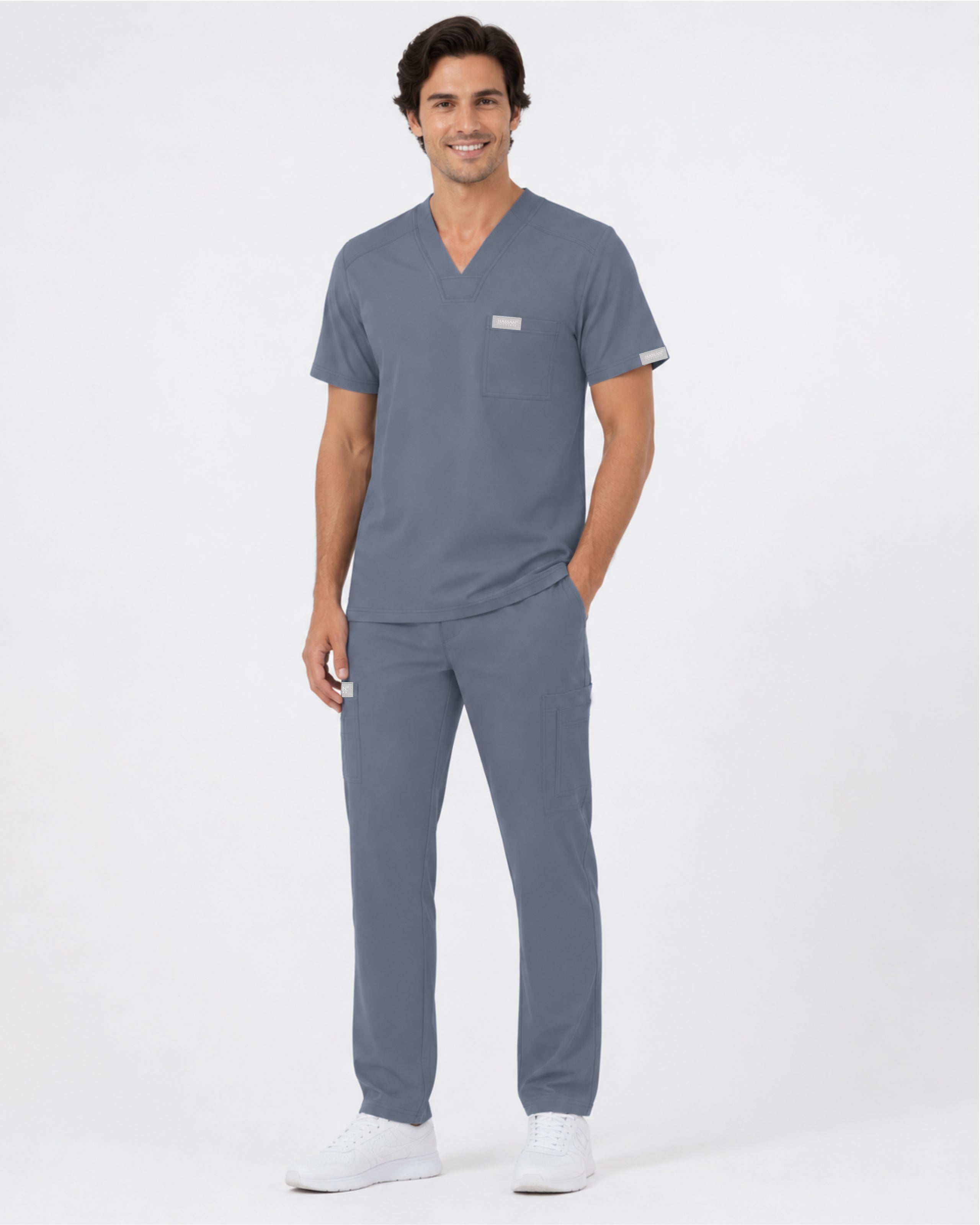 CONJUNTO EGC-02 ETIQUETA GRIS HOMBRE