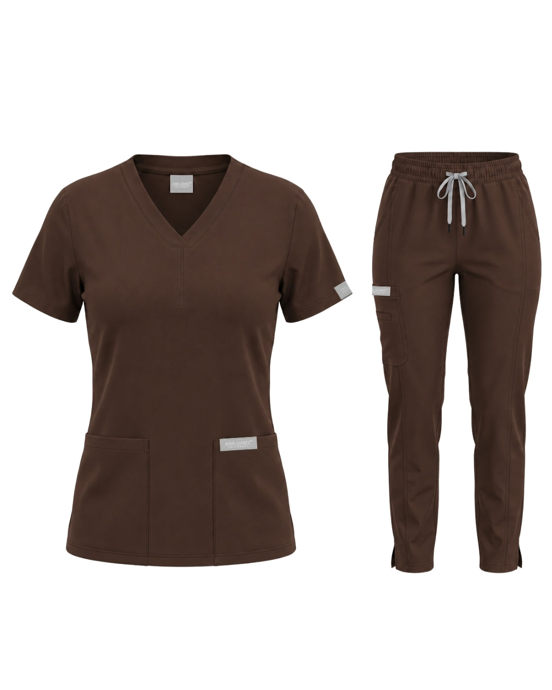 CONJUNTO EGD-21 DIANA - ETIQUETA GRIS DAMA- PANTALÓN HIGH WAIST EGD-145