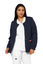 Cargar imagen en el visor de la galería, WARM UP Capitonado Chamarra Médica - Salida de Hospital - para Dama - Color MARINO- ER-40 - ANA ISABEL UNIFORMES