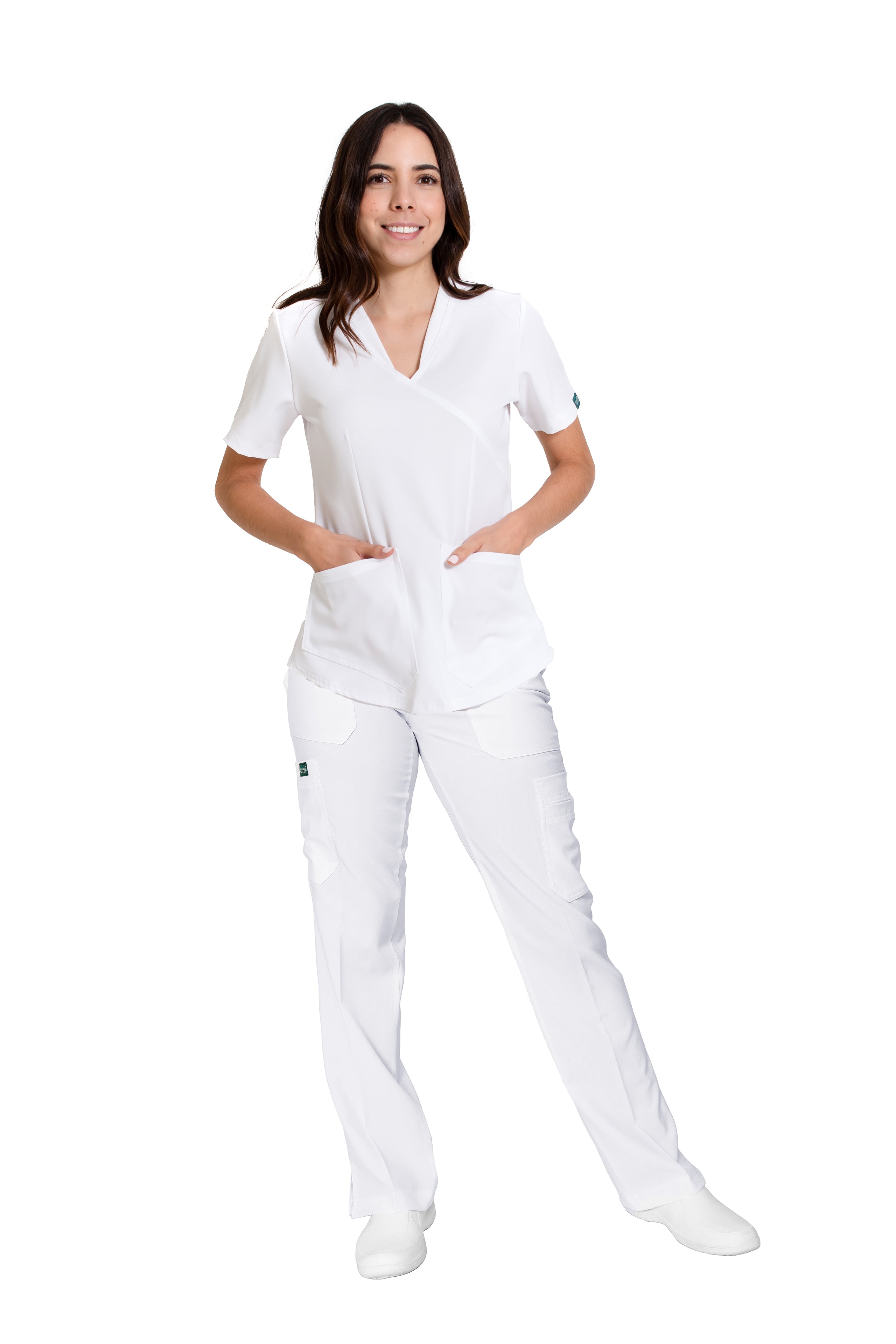 CONJUNTO EV-02 MUÑIN DAMA- PANTALÓN RECTO CON RIB EV-121