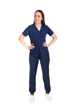 Cargar imagen en el visor de la galería, CONJUNTO EV-02 MUÑIN DAMA- PANTALÓN JOGGER HIGH WAIST EV-135