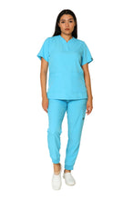 Cargar imagen en el visor de la galería, CONJUNTO EV-03 NANI CON PANTALÓN JOGGER DAMA