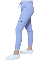 Cargar imagen en el visor de la galería, Conjunto SET Filipina MANGA LARGA y Pantalón JOGGER EV-16 Tatita REPELENTE A FLUIDOS-Color LILA Dama-Ana Isabel Uniformes