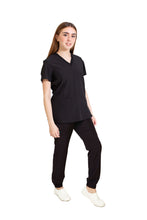 Cargar imagen en el visor de la galería, CONJUNTO EV-04 TATITA DAMA- PANTALÓN JOGGER HIGH WAIST EV-135