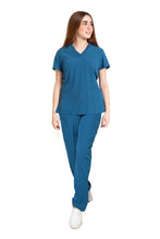 Cargar imagen en el visor de la galería, CONJUNTO EV-04 TATITA DAMA- PANTALÓN RECTO HIGH WAIST EV-145