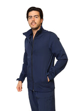 Cargar imagen en el visor de la galería, CHAMARRA FIT JACKET EXTRA GRUESA- DOBLE STRETCH CON CIERRE con REPELENTE A FLUIDOS para Caballero - EA-10