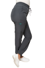 Cargar imagen en el visor de la galería, CONJUNTO EV-22 LUCY DAMA- PANTALÓN JOGGER HIGH WAIST EV-135