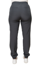 Cargar imagen en el visor de la galería, PANTALON EV-135 JOGGER HIGH WAIST STRETCH REPELENTE DAMA
