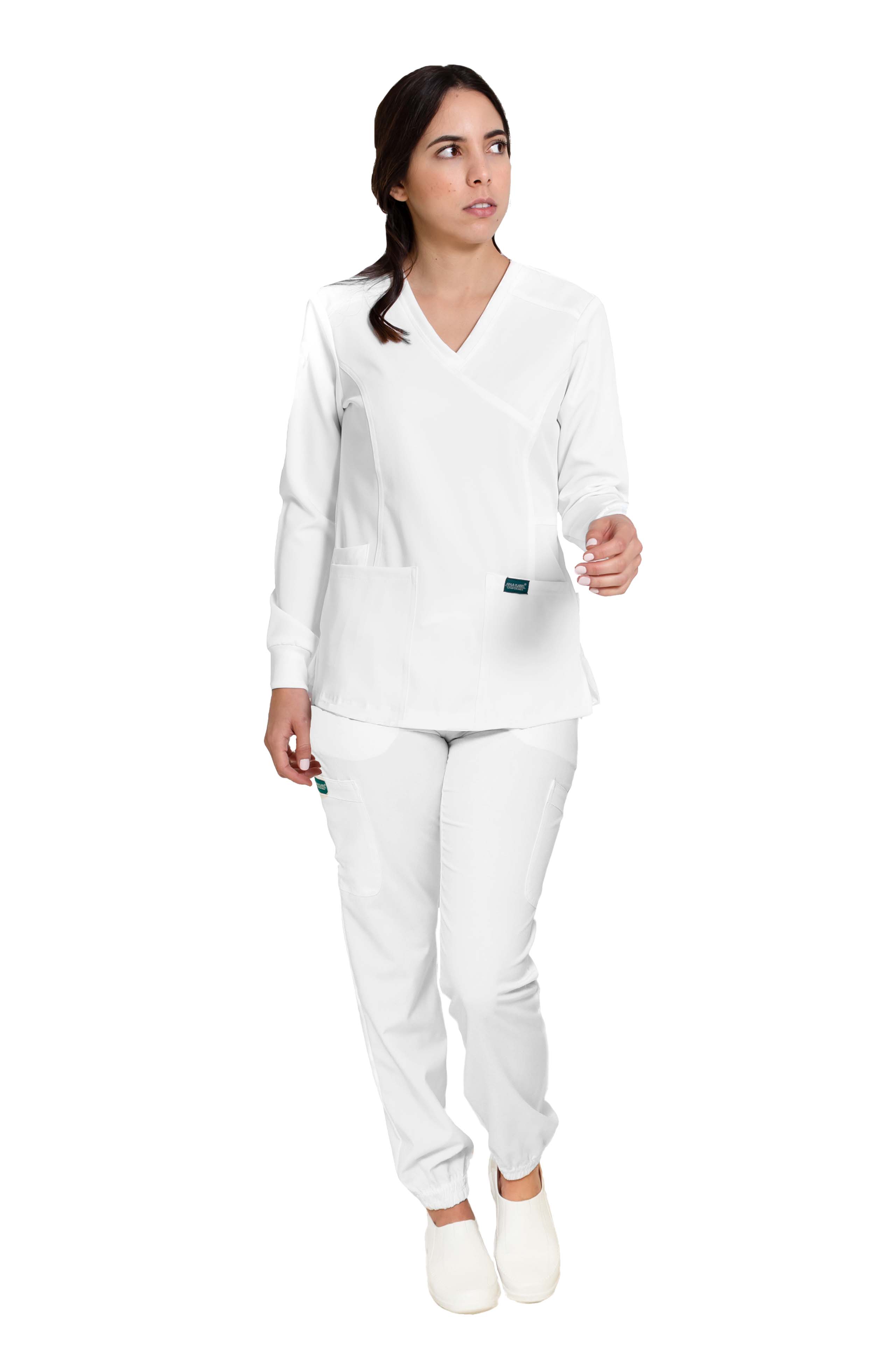 CONJUNTO EV-16 TATITA MANGA LARGA DAMA- PANTALÓN JOGGER HIGH WAIST EV-135