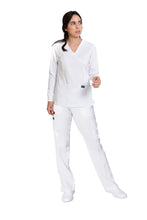 Cargar imagen en el visor de la galería, CONJUNTO EV-16 TATITA MANGA LARGA DAMA- PANTALÓN RECTO CON RIB EV-121