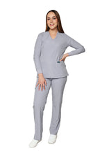 Cargar imagen en el visor de la galería, CONJUNTO EV-16 TATITA MANGA LARGA DAMA más COLORES