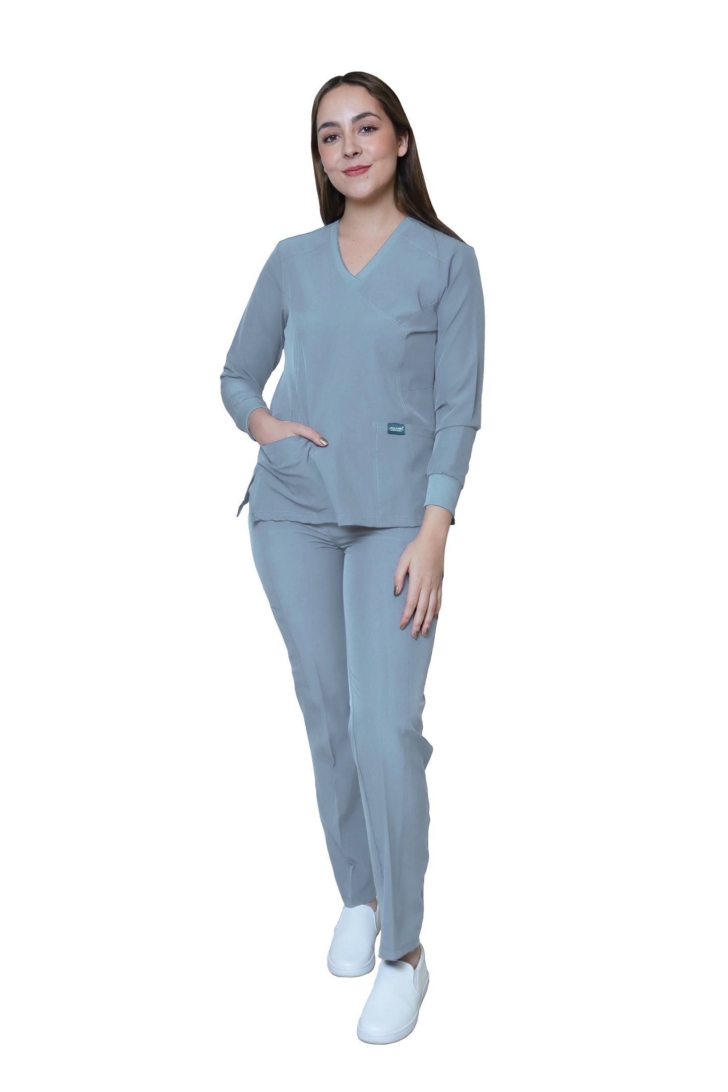 CONJUNTO EV-16 TATITA MANGA LARGA DAMA TALLAS 3XG Y 4XG