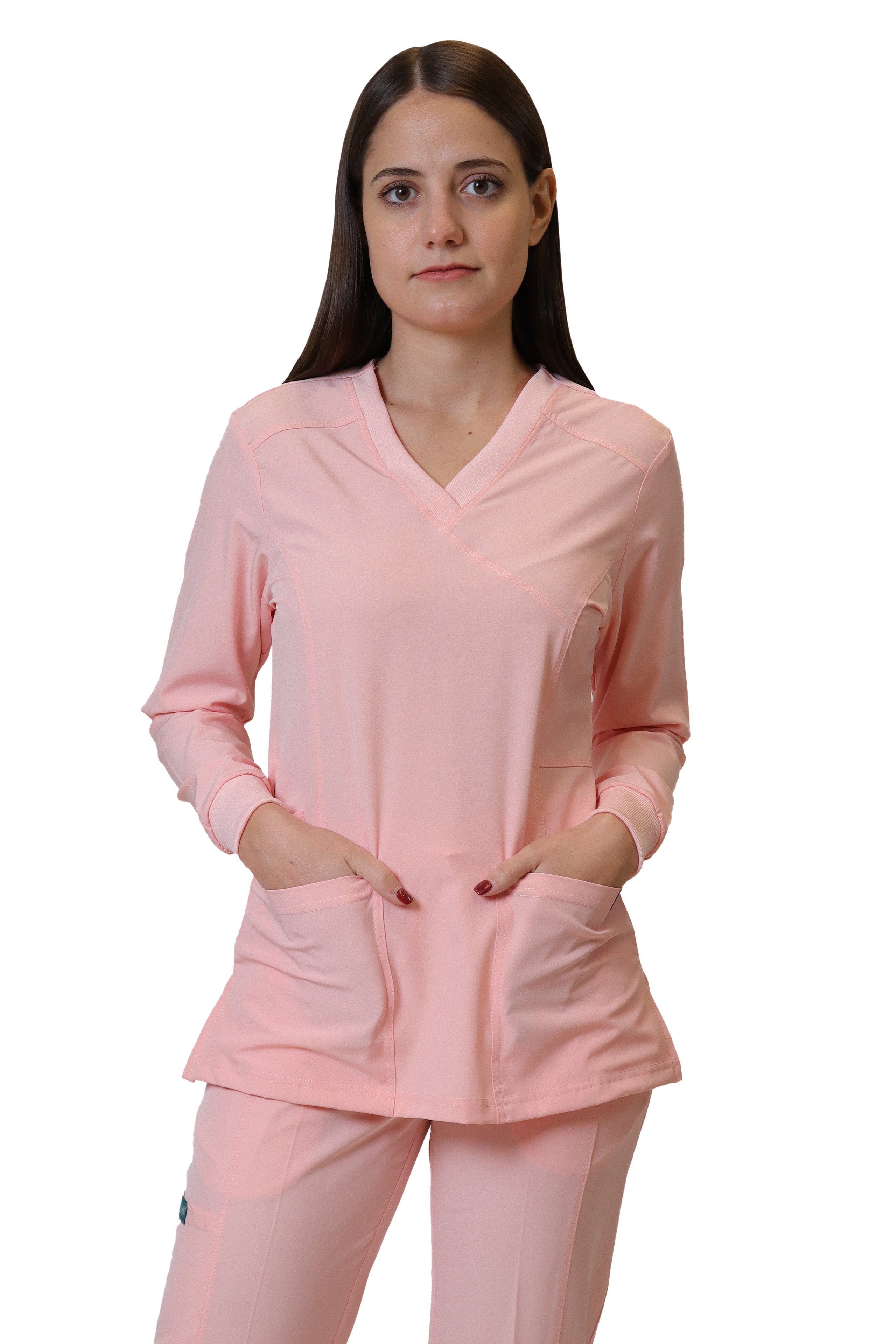 FILIPINA EV-16 TATITA MANGA LARGA DAMA MÁS MÁS COLORES