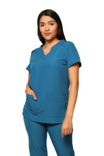 Cargar imagen en el visor de la galería, CONJUNTO EV-22 LUCY DAMA- PANTALÓN RECTO HIGH WAIST EV-145