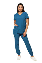 Cargar imagen en el visor de la galería, CONJUNTO EV-22 LUCY DAMA- PANTALÓN JOGGER HIGH WAIST EV-135