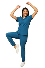 Cargar imagen en el visor de la galería, CONJUNTO EV-22 LUCY DAMA- PANTALÓN JOGGER HIGH WAIST EV-135