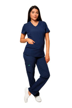 Cargar imagen en el visor de la galería, CONJUNTO EV-22 LUCY DAMA- PANTALÓN RECTO EV-120