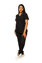 Cargar imagen en el visor de la galería, CONJUNTO EV-22 LUCY DAMA- PANTALÓN JOGGER HIGH WAIST EV-135