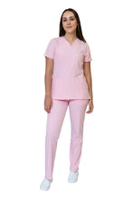 Cargar imagen en el visor de la galería, CONJUNTOS COLOR ROSA CLARO CON PANT JOGGER DAMA EV-04-16-24