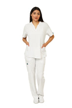 Cargar imagen en el visor de la galería, CONJUNTO EV-27 LIZ DAMA- PANTALÓN RECTO EV-120