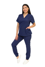 Cargar imagen en el visor de la galería, CONJUNTO EV-27 LIZ DAMA- PANTALÓN JOGGER HIGH WAIST EV-135