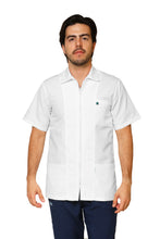 Cargar imagen en el visor de la galería, Filipina HA-05R - CON TECNOLOGÍA REPELENCIA CIERRE -Color BLANCO HOMBRE- HASSAN Uniformes