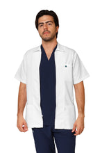 Cargar imagen en el visor de la galería, Filipina HA-05R - CON TECNOLOGÍA REPELENCIA CIERRE -Color BLANCO HOMBRE- HASSAN Uniformes