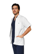 Cargar imagen en el visor de la galería, Filipina HA-05R - CON TECNOLOGÍA REPELENCIA CIERRE -Color BLANCO HOMBRE- HASSAN Uniformes