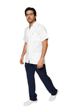 Cargar imagen en el visor de la galería, Filipina HA-05R - CON TECNOLOGÍA REPELENCIA CIERRE -Color BLANCO HOMBRE- HASSAN Uniformes