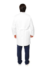 Cargar imagen en el visor de la galería, Bata Médica y de Laboratorio UNISEX con REPELENTE A FLUIDOS- TELA GABARDINA - HA-9599GR