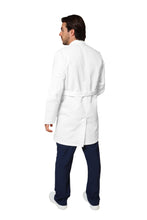 Cargar imagen en el visor de la galería, Bata Médica y de Laboratorio UNISEX con REPELENTE A FLUIDOS- TELA POPELINA- HA-9599R