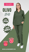 Cargar imagen en el visor de la galería, CONJUNTO EV-16 TATITA MANGA LARGA DAMA más COLORES