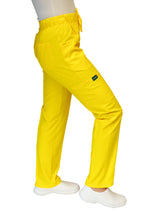 Cargar imagen en el visor de la galería, Conjunto SET Filipina y Pantalón EV-04 Tatita REPELENTE A FLUIDOS-Color Yellow Dama-Ana Isabel Uniformes