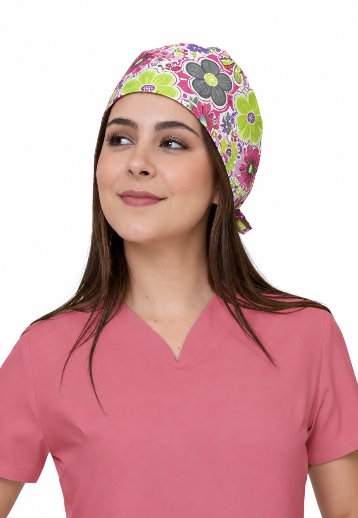 Gorro Quirúrgico Lavable TELA DOBLE STRETCH REPELENTE - UNITALLA y UNISEX COLOR ESTAMPADO 1 - JP-19