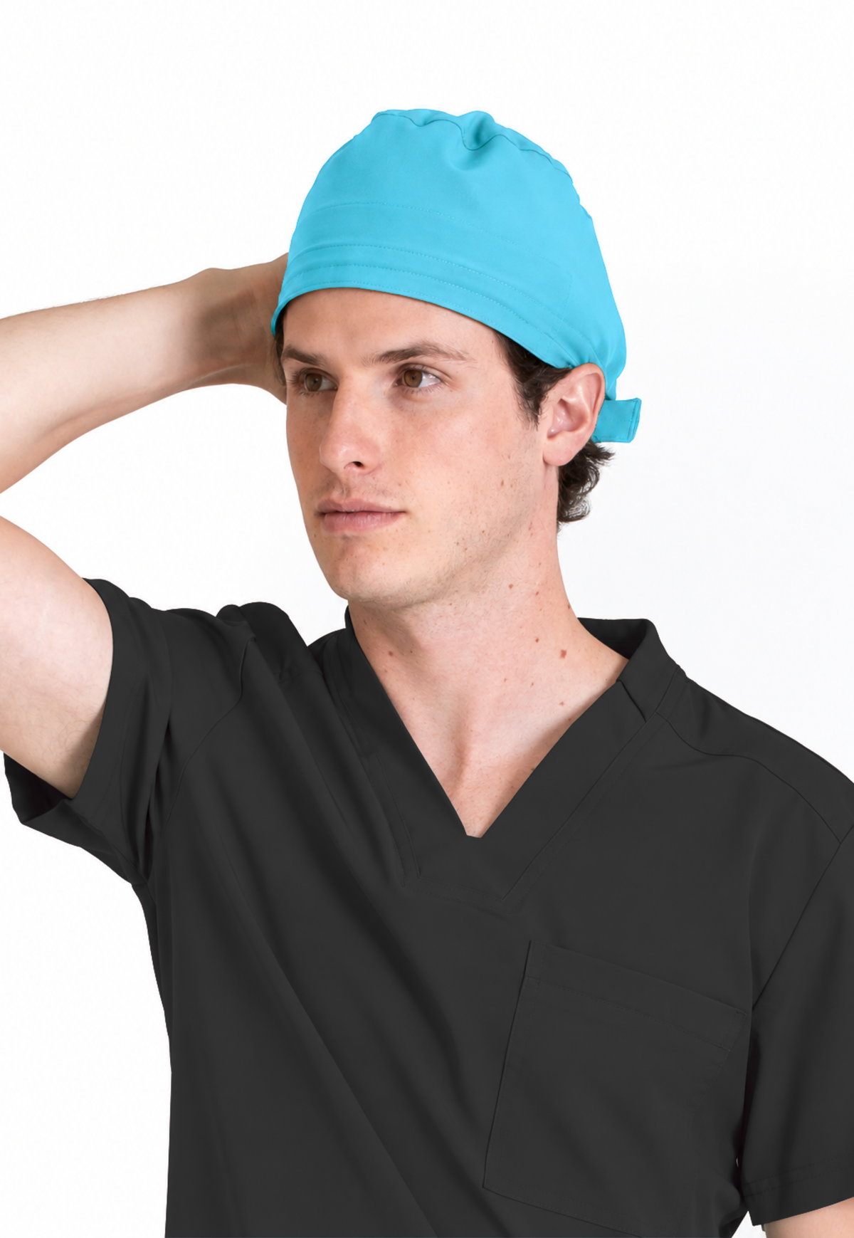 Gorro Quirúrgico Lavable TELA DOBLE STRETCH REPELENTE - UNITALLA y UNISEX COLORES - JP-19