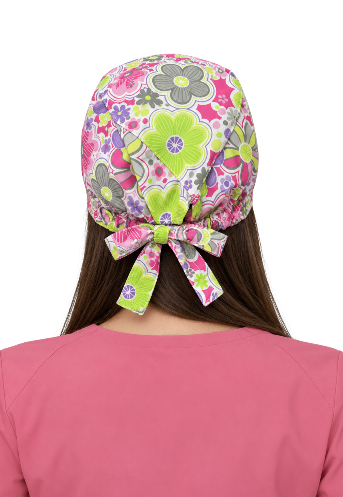 Gorro Quirúrgico Lavable TELA DOBLE STRETCH REPELENTE - UNITALLA y UNISEX COLOR ESTAMPADO 1 - JP-19