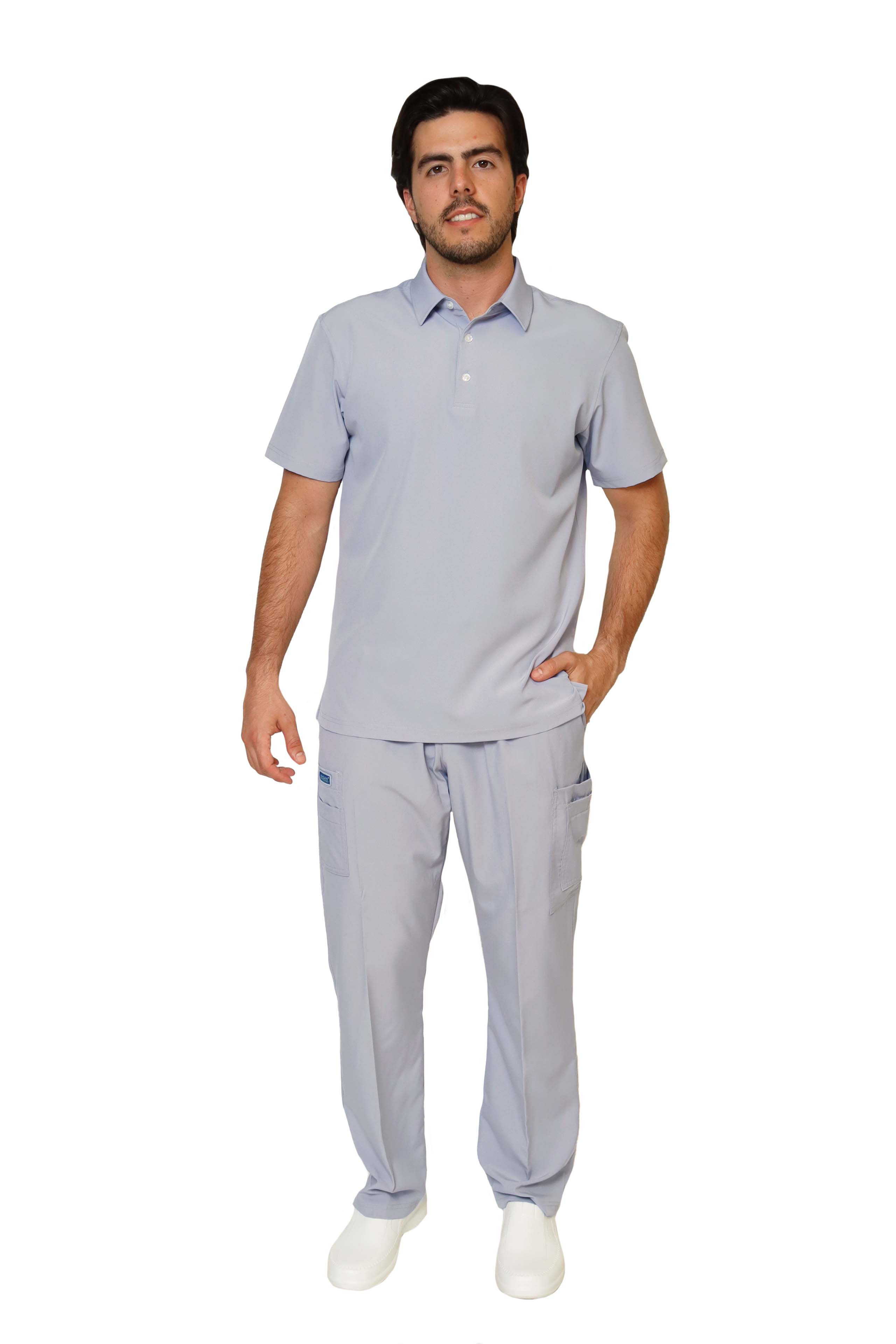 CONJUNTO PH-01 HOMBRE PLAYERA TIPO POLO- STRETCH REPELENTE