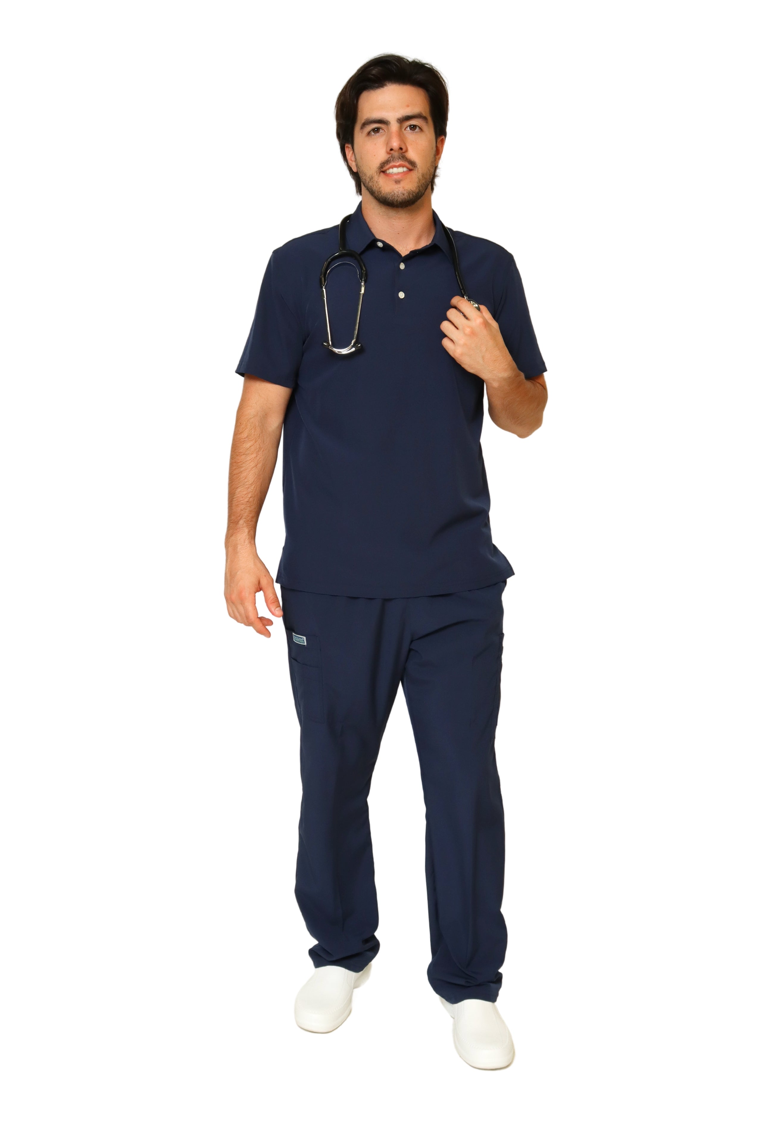 CONJUNTO PH-01 HOMBRE PLAYERA TIPO POLO- STRETCH REPELENTE