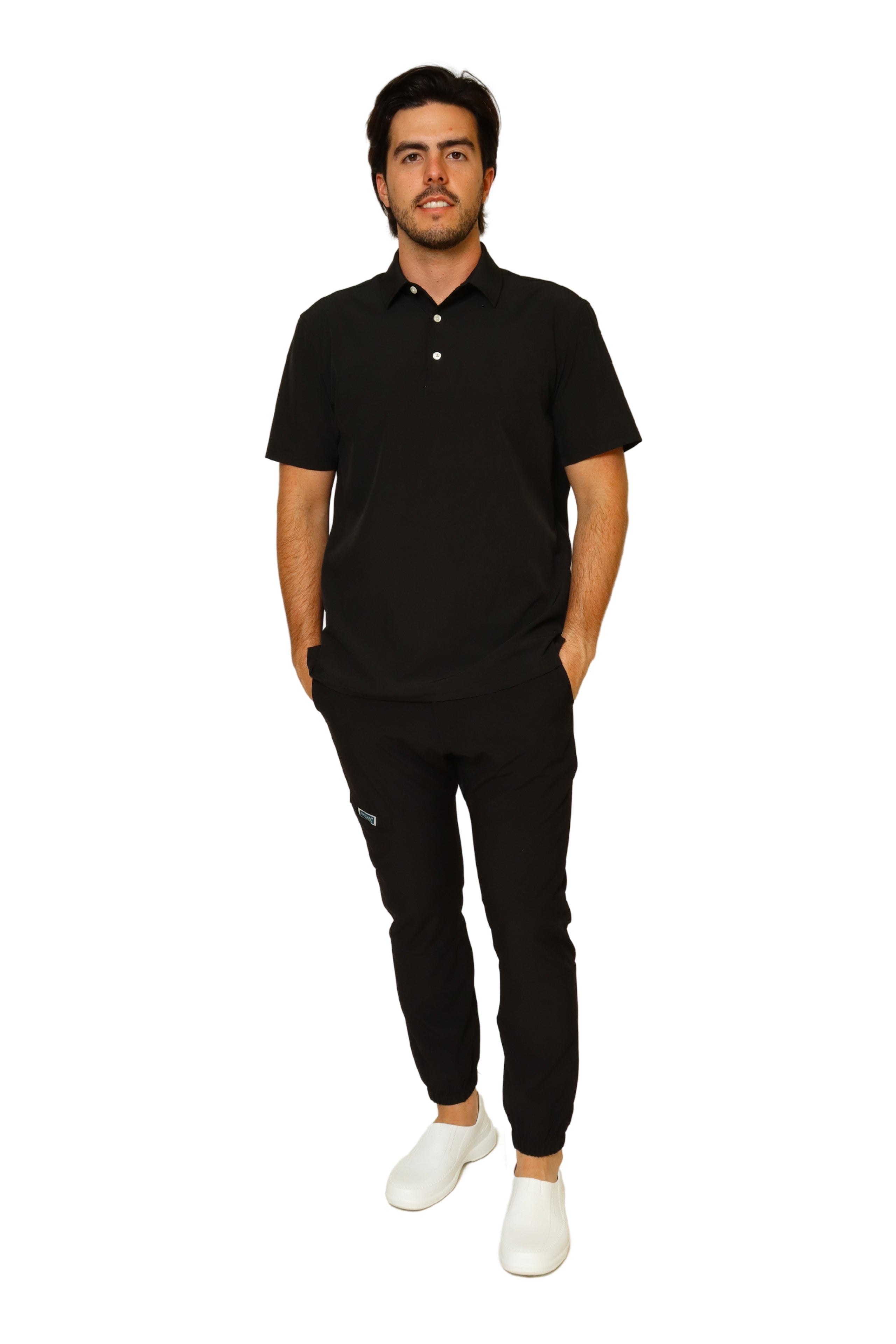 CONJUNTO PH-01 HOMBRE - PLAYERA TIPO POLO con PANTALÓN JOGGER
