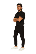 Cargar imagen en el visor de la galería, CONJUNTO PH-01 HOMBRE - PLAYERA TIPO POLO con PANTALÓN JOGGER