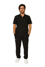 Cargar imagen en el visor de la galería, CONJUNTO PH-01 HOMBRE PLAYERA TIPO POLO- STRETCH REPELENTE