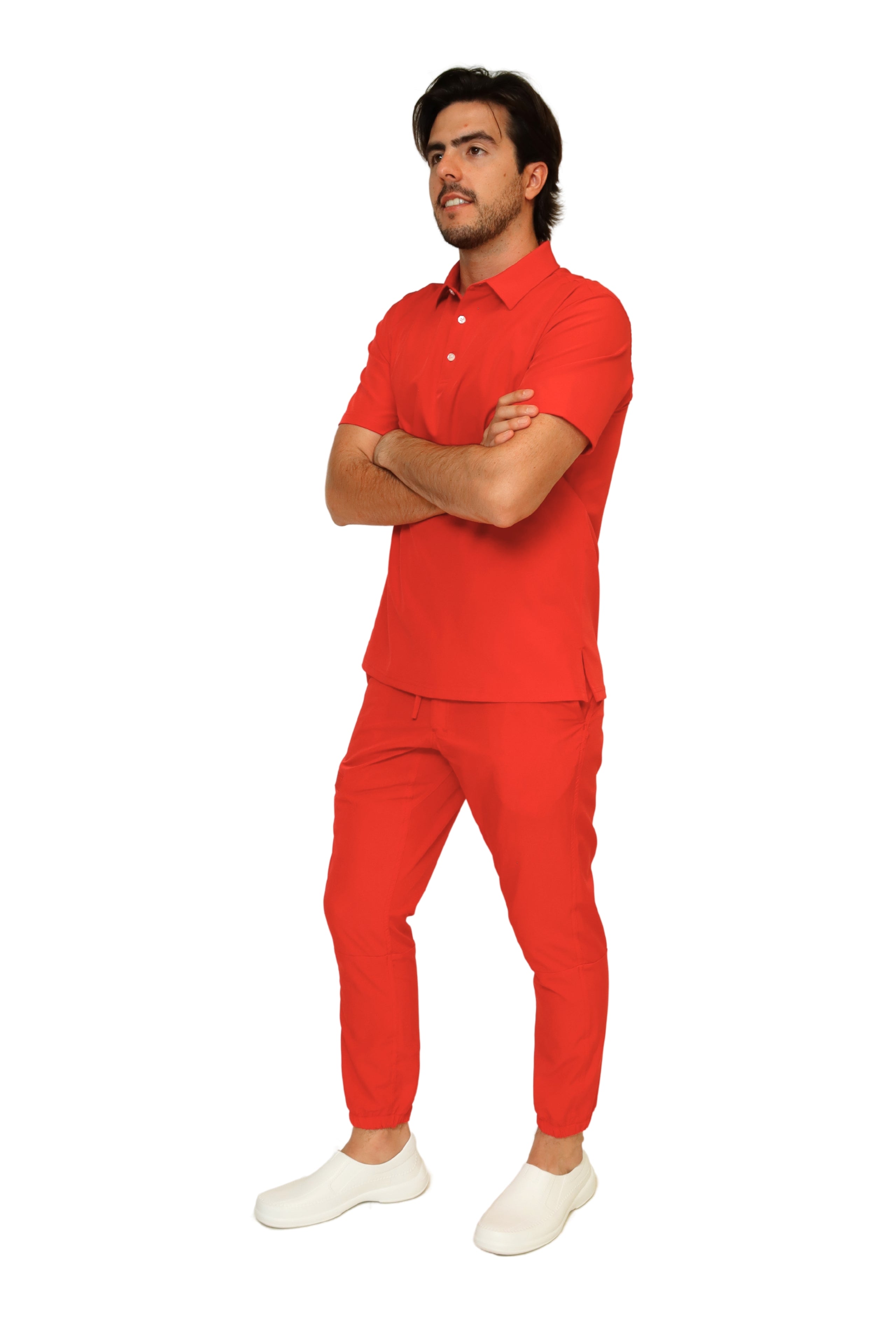 CONJUNTO PH-01 HOMBRE - PLAYERA TIPO POLO con PANTALÓN JOGGER