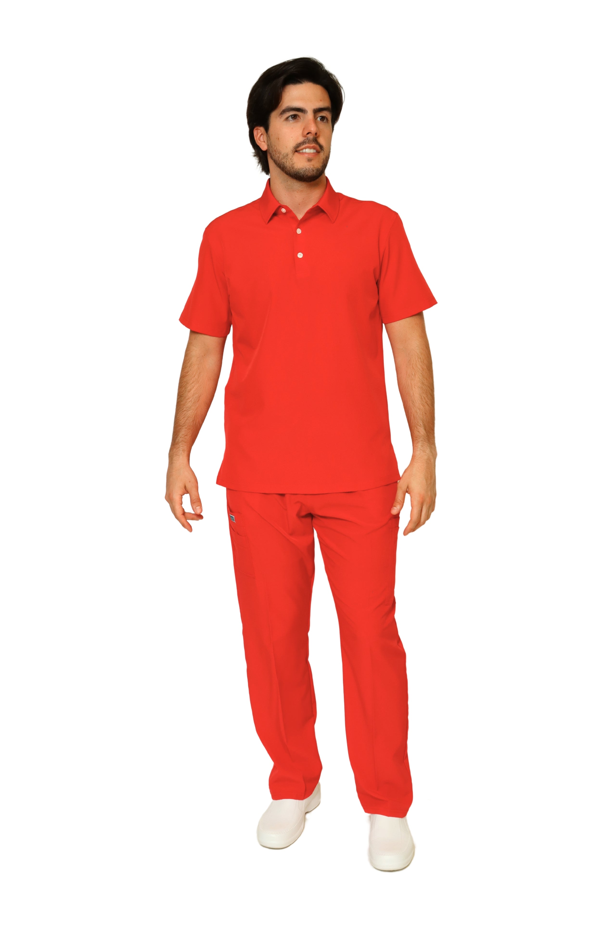 CONJUNTO PH-01 HOMBRE PLAYERA TIPO POLO- STRETCH REPELENTE