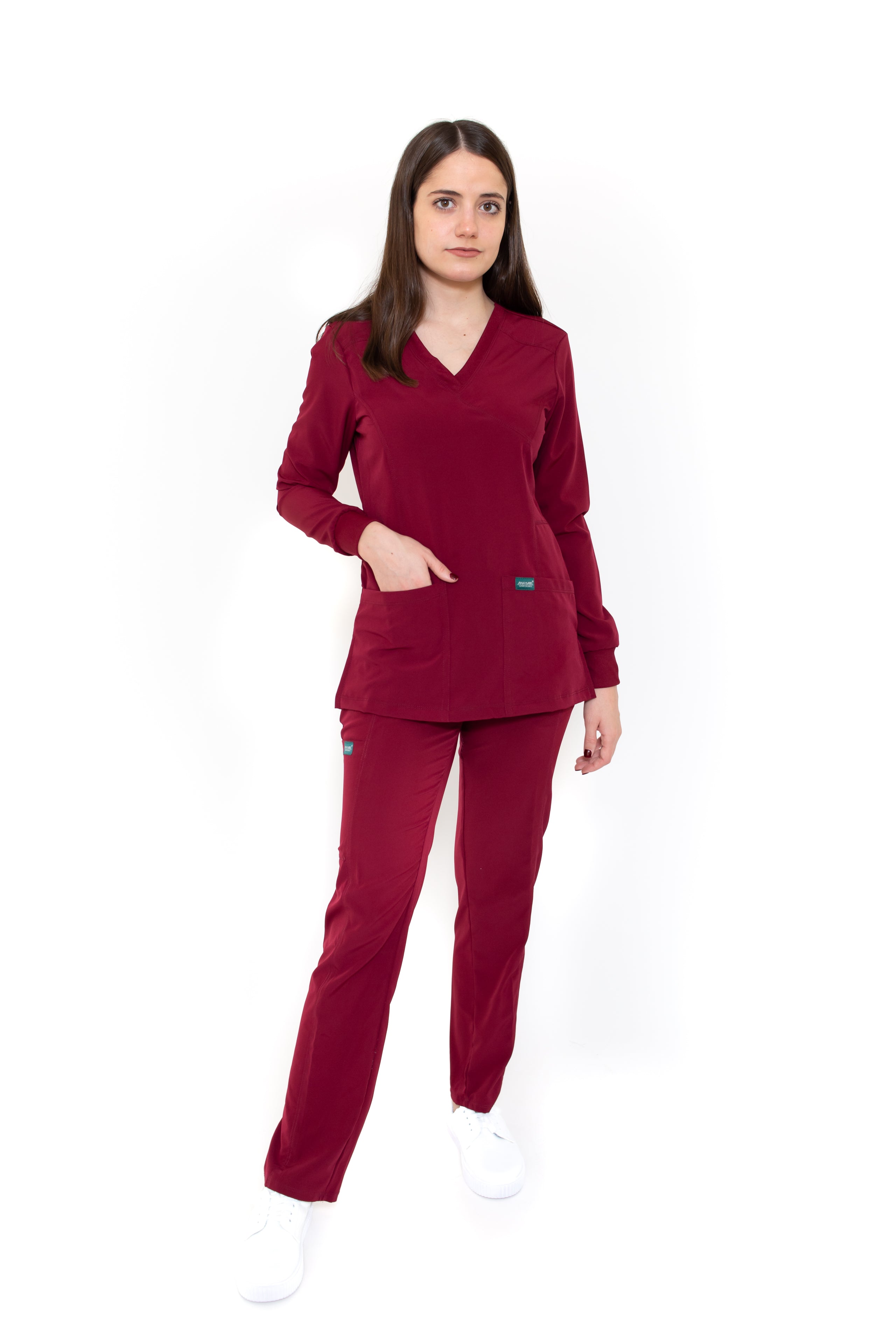 CONJUNTO EV-16 TATITA MANGA LARGA DAMA TALLAS 3XG Y 4XG